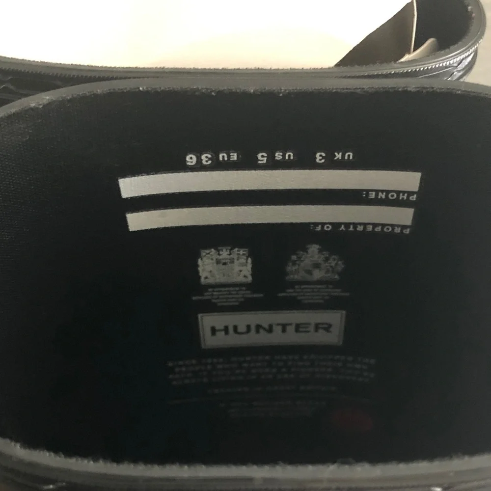 Hunter tall gloss